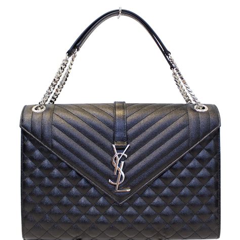 ysl 1977 bag|YSL large shoulder bag.